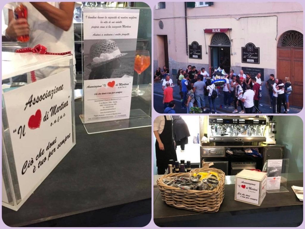 Bistrot del Duomo: raccolta fondi per il “Cuore di Martina”
