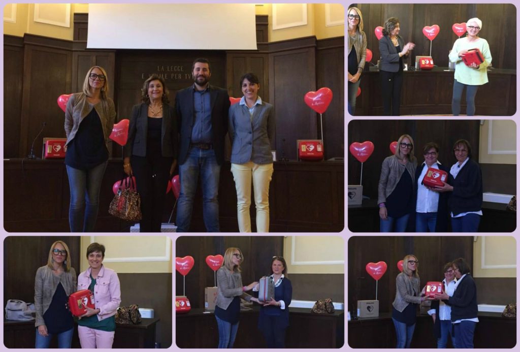 Imperia: la Onlus il Cuore di Martina consegna 5 defibrillatori alle scuole primarie