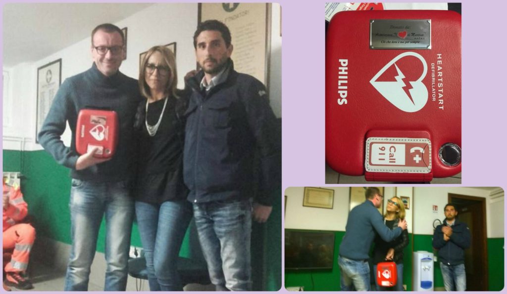 Consegnato un defibrillatore alla Croce Bianca di Imperia