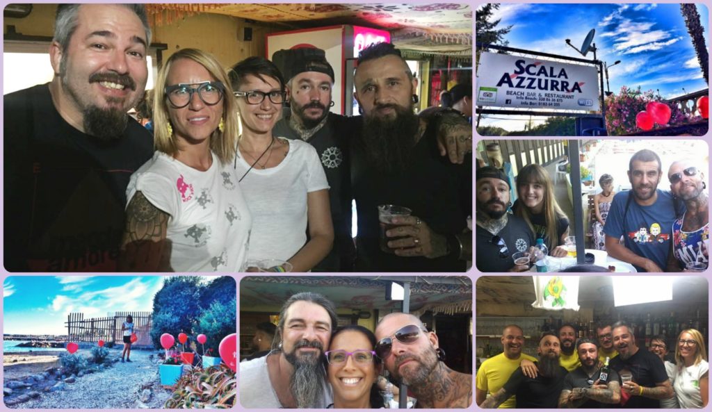 Ventoforato party on the bitch alla “Scala Azzurra” di Imperia