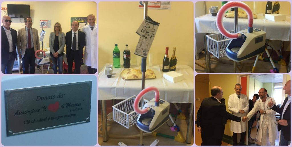 Donato all’ospedale di Imperia un “ventilatore” elettronico