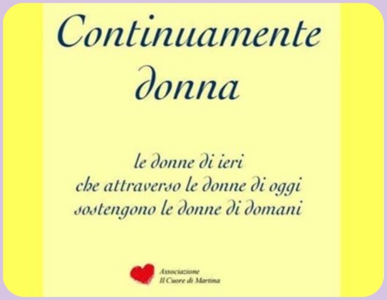 continuamente donna cuore di martina