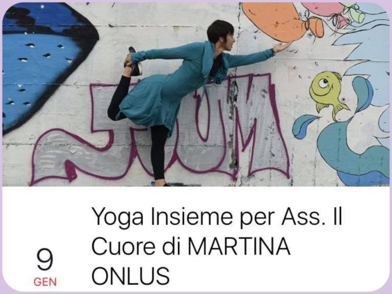 yoga insieme per il cuore di martina