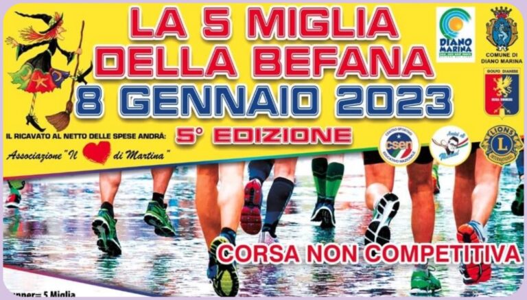 5 miglia befana