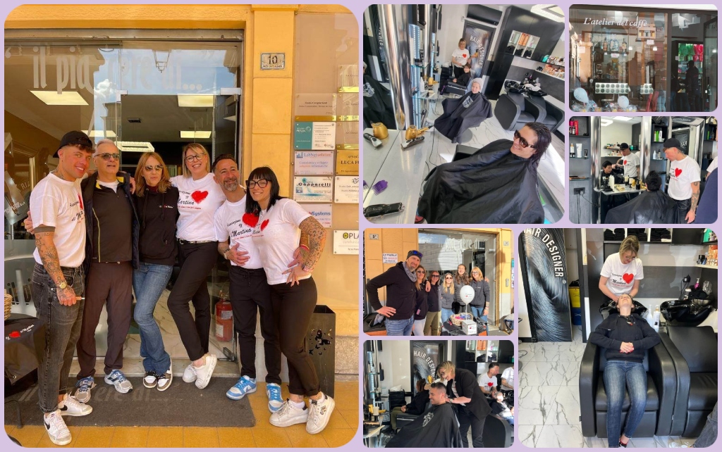 Mani su Cuore: grande successo per l’iniziativa dei parrucchieri. Raccolti 1.104 euro per “Il cuore di Martina”