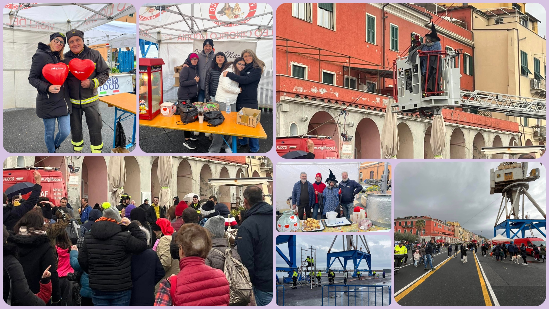 Grande festa a Imperia con “Pompieropoli” e “Salviamo la Befana”: raccolti fondi per una Termoculla da donare al Gaslini